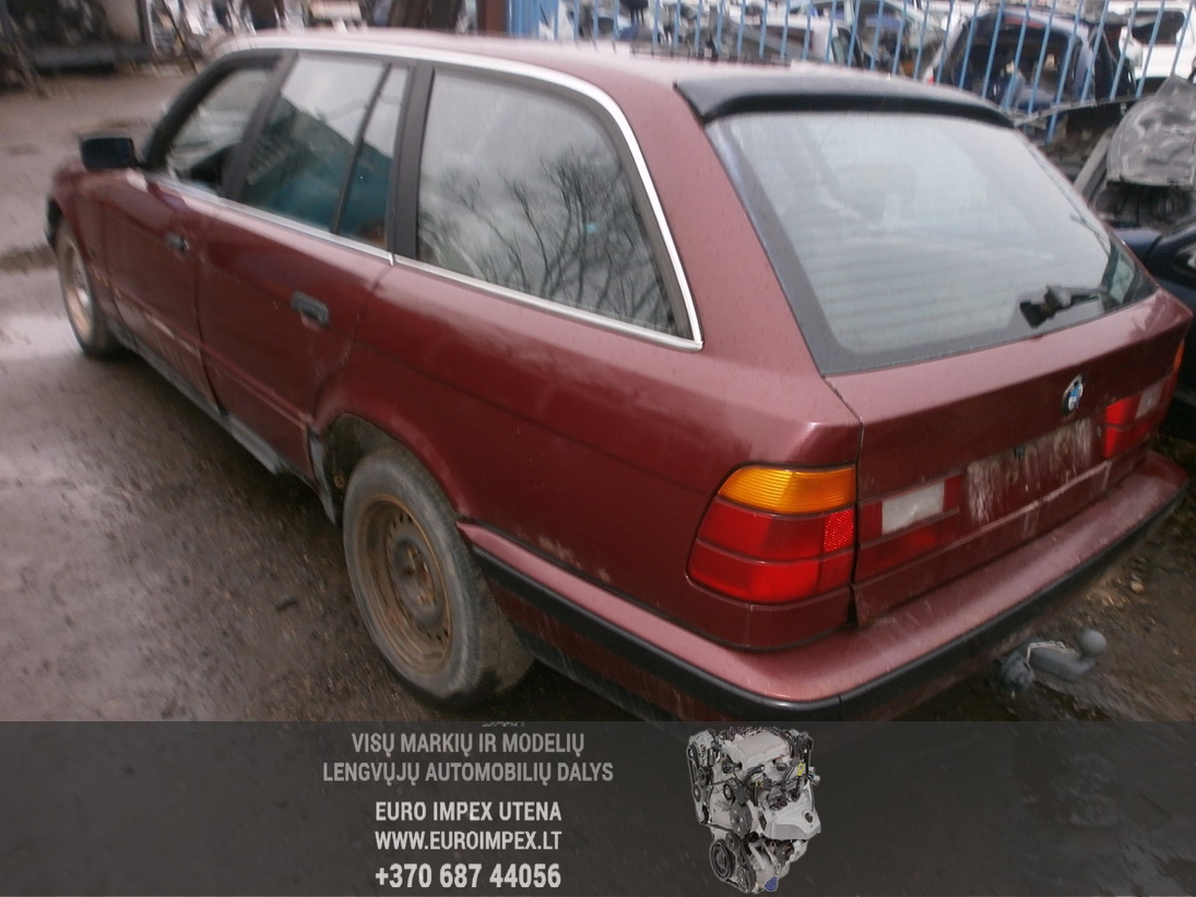 Подержанные Автозапчасти BMW 5-SERIES 1996 2.5 машиностроение универсал 4/5 d. красный 2014-1-07