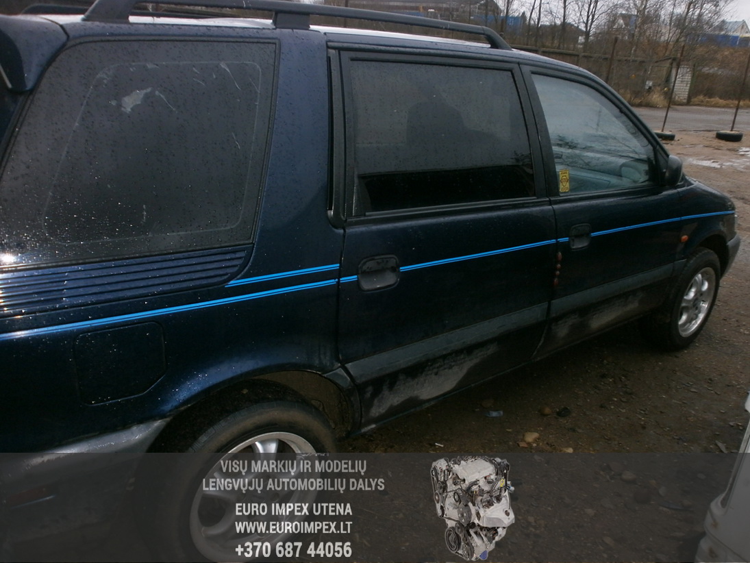 Used Car Parts Mitsubishi SPACE WAGON 1995 2.0 Mechanical Minivan 4/5 d. Blue 2014-1-09