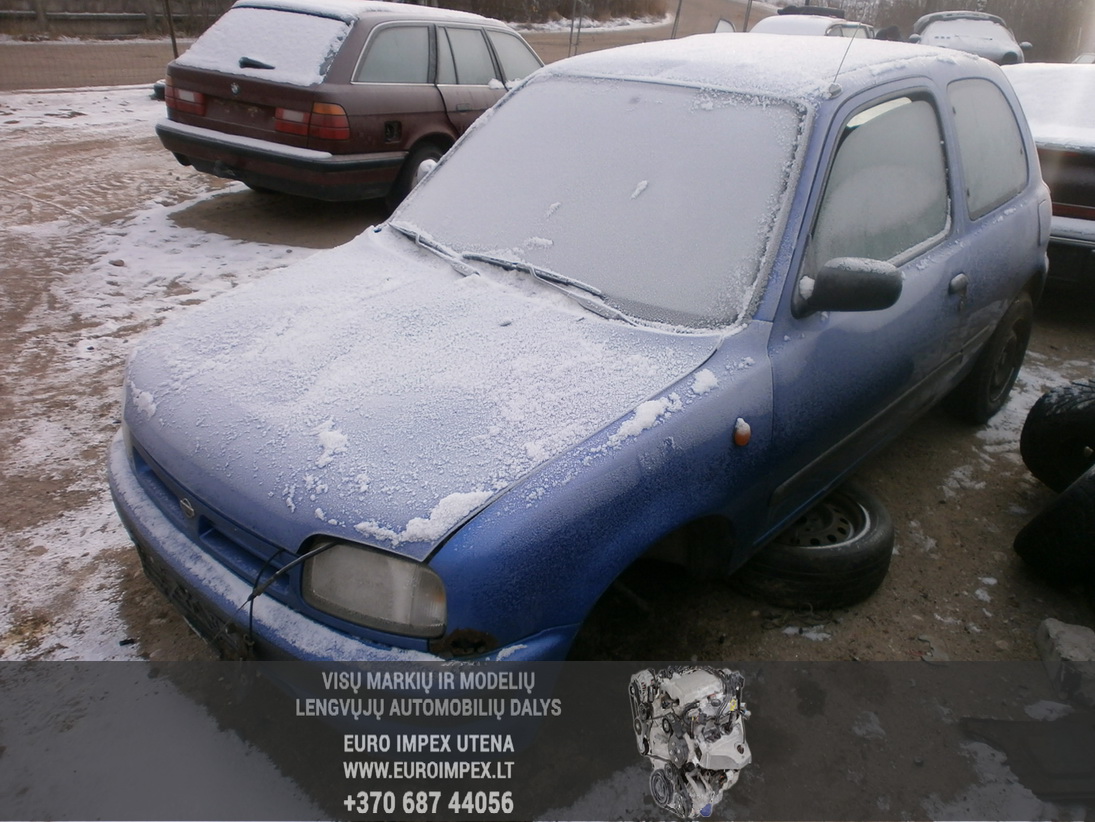 Used Car Parts Nissan MICRA 1996 1.0 Automatic Hatchback 2/3 d. Blue 2014-1-22