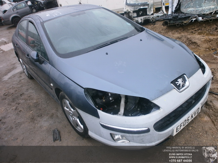 Naudotos automobilio dalys Peugeot 407 2005 2.0 Mechaninė Sedanas 4/5 d. Pilka 2014-2-19