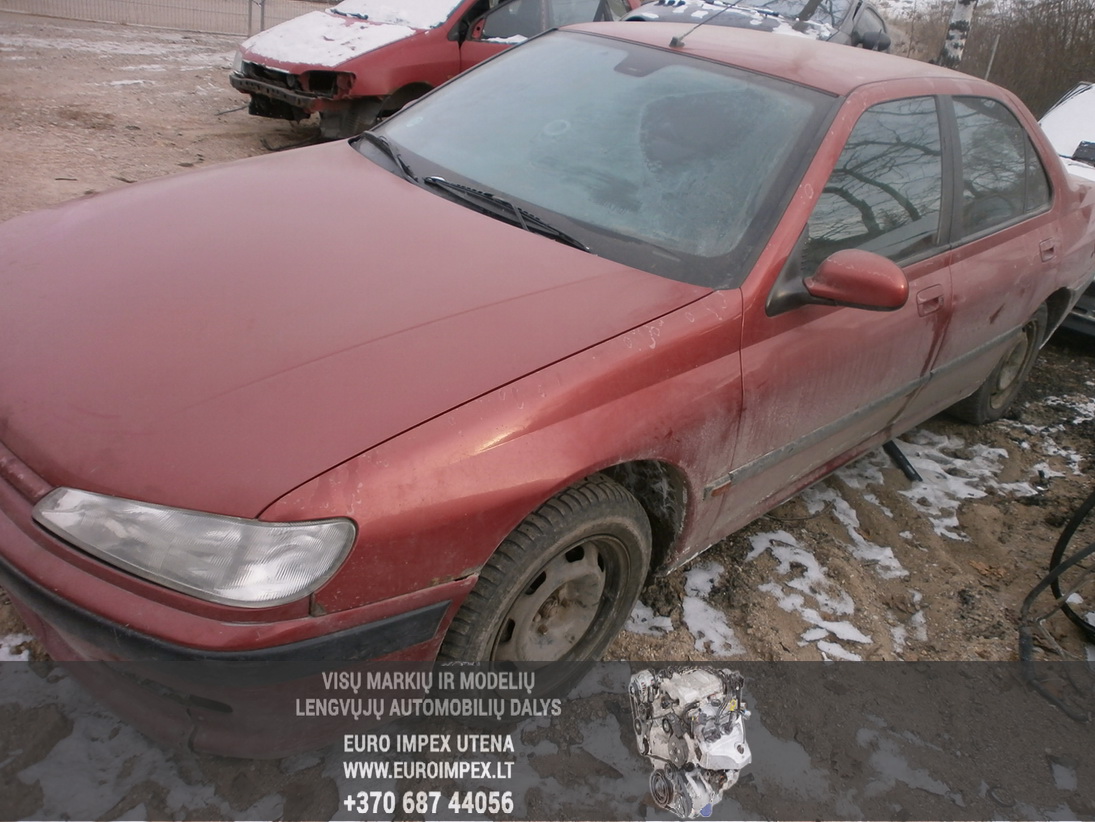 Подержанные Автозапчасти Peugeot 406 1997 2.1 машиностроение седан 4/5 d. красный 2014-1-31