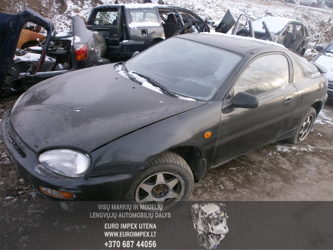 Used Car Parts Mazda MX-3 1992 1.6 Mechanical Coupe 2/3 d. Black 2014-1-31