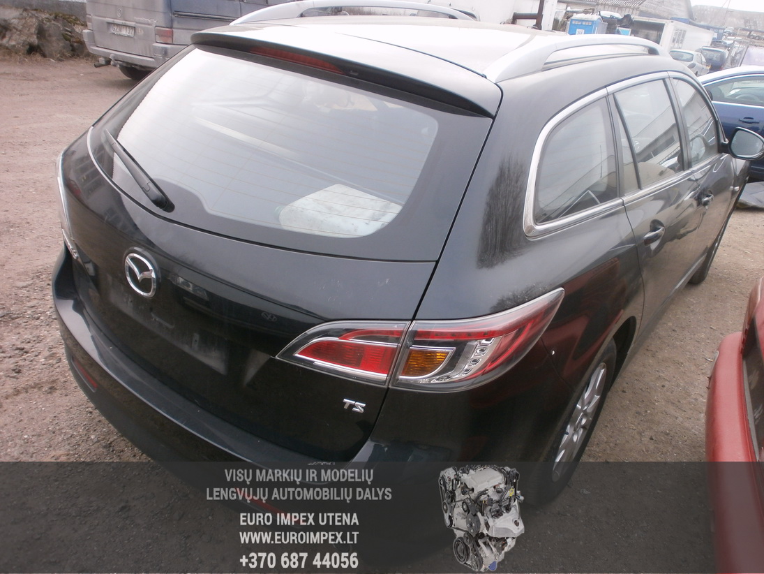 Подержанные Автозапчасти Mazda 6 2010 2.2 машиностроение универсал 4/5 d. черный 2014-2-03