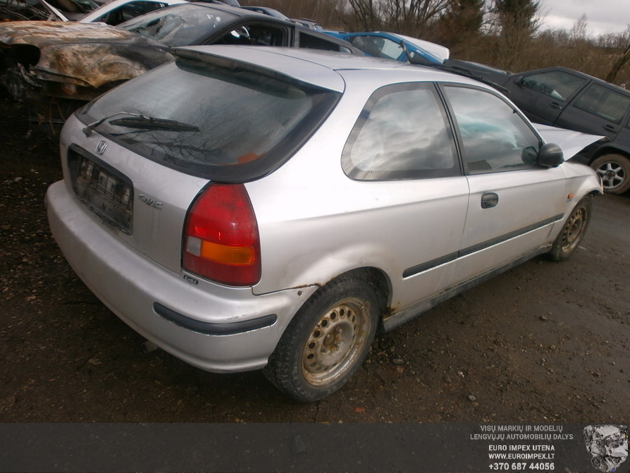 Used Car Parts Honda CIVIC 1996 1.4 Mechanical Hatchback 2/3 d. Grey 2014-2-17