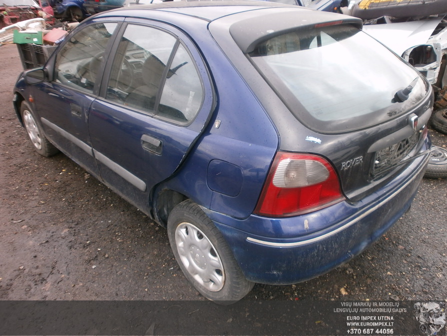 Used Car Parts Rover 200-SERIES 1996 2.0 Mechanical Hatchback 4/5 d. Blue 2014-2-17