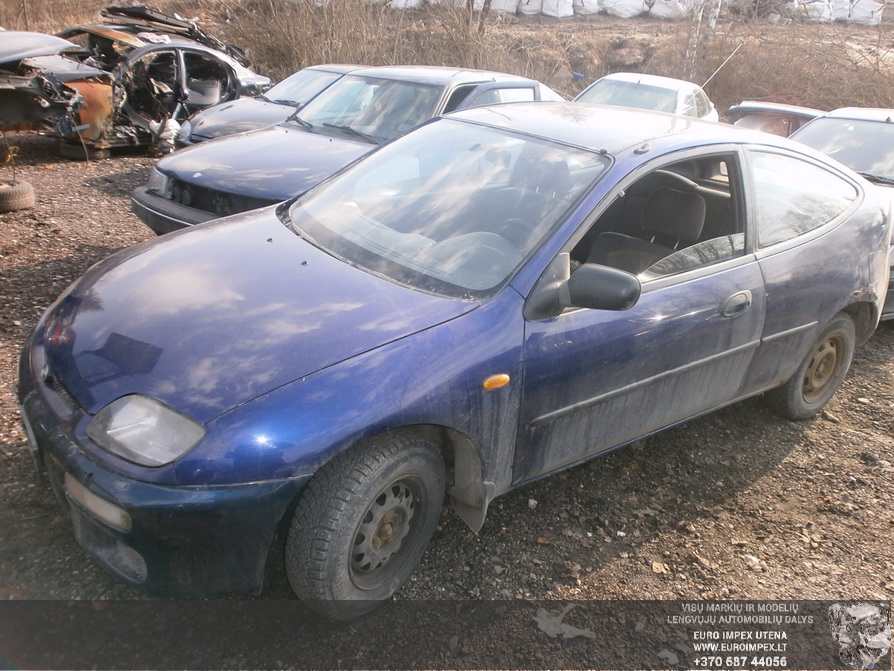 Naudotos automobilio dalys Mazda 323 1996 1.5 Mechaninė Hačbekas 2/3 d. Melyna 2014-2-28