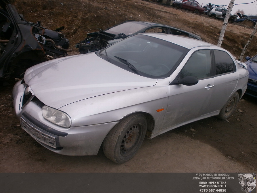 Naudotos automobilio dalys Alfa-Romeo 156 1999 2.4 Mechaninė Sedanas 4/5 d. Pilka 2014-3-01