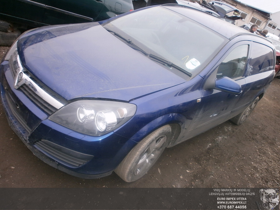 Подержанные Автозапчасти Opel ASTRA 2006 1.7 машиностроение универсал 2/3 d. синий 2014-3-03