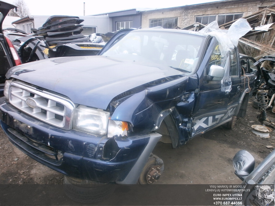 Used Car Parts Ford RANGER 2002 2.5 Mechanical Jeep 4/5 d. Blue 2014-3-03