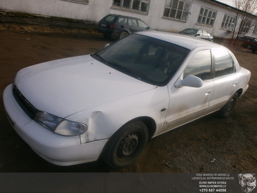Naudotos automobilio dalys Kia CLARUS 1999 1.8 Mechaninė Sedanas 4/5 d. Balta 2014-3-04
