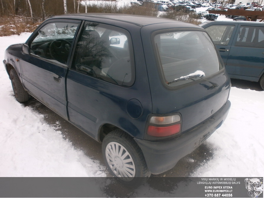 Naudotos automobilio dalys Suzuki ALTO 1991 1.0 Mechaninė Hačbekas 2/3 d. Melyna 2014-3-17