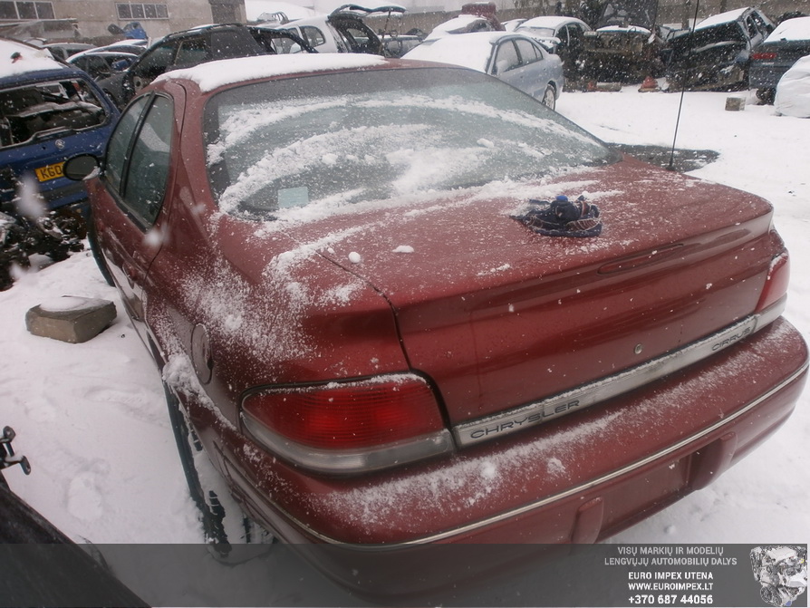 Naudotos automobilio dalys Chrysler CIRRUS 1999 2.4 Automatinė Sedanas 4/5 d. Raudona 2014-3-17