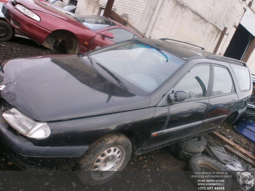 Подержанные Автозапчасти Renault LAGUNA 1996 2.2 машиностроение универсал 4/5 d. черный 2014-3-25