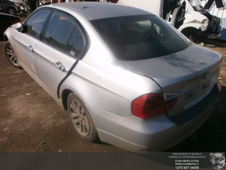 Подержанные Автозапчасти BMW 3-SERIES 2006 2.0 автоматическая седан 4/5 d. серебро 2014-3-29