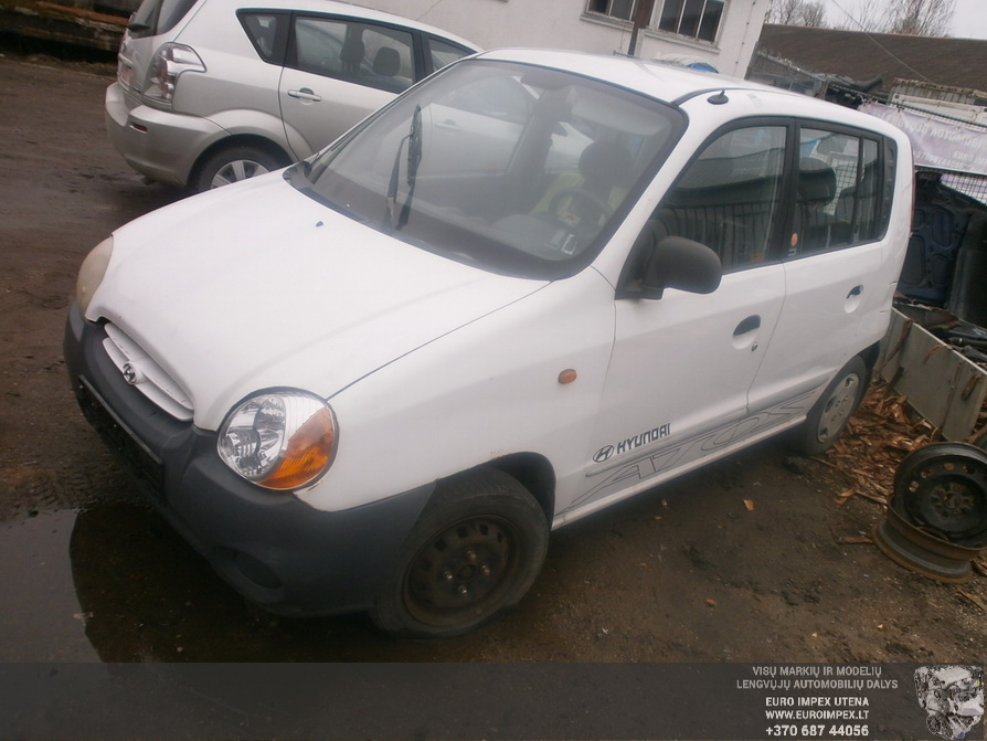 Подержанные Автозапчасти Hyundai ATOS 1999 1.0 машиностроение коммерческая 4/5 d. белый 2014-4-08