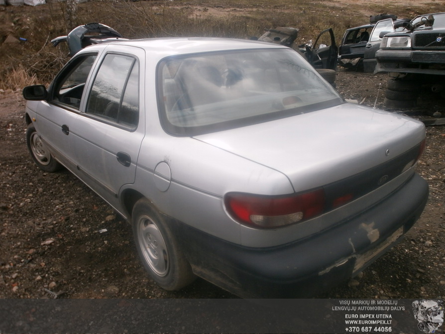 Naudotos automobilio dalys Kia SEPHIA 1995 1.6 Mechaninė Sedanas 4/5 d. Pilka 2014-4-14