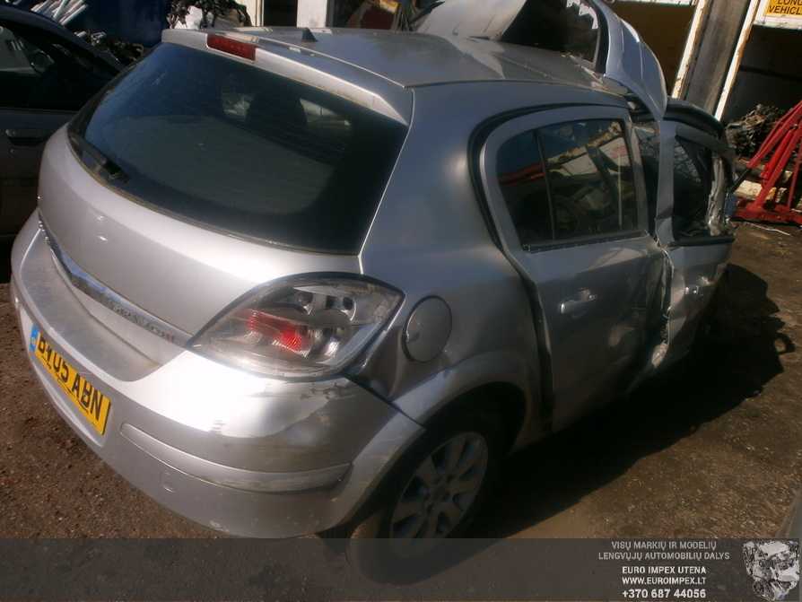 Naudotos automobilio dalys Opel ASTRA 2005 1.7 Mechaninė Hačbekas 4/5 d. Pilka 2014-4-17