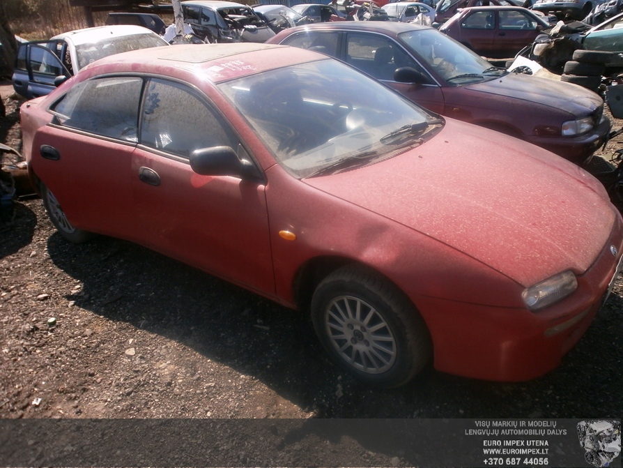 Used Car Parts Mazda 323 1995 1.5 Mechanical Hatchback 4/5 d. Red 2014-4-23