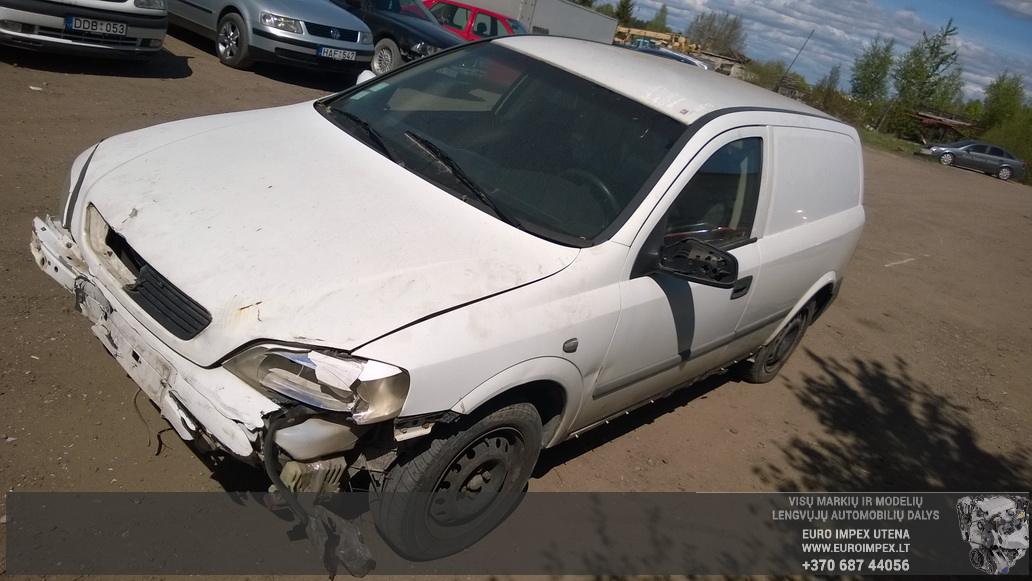 Подержанные Автозапчасти Opel ASTRA 2000 1.7 машиностроение коммерческая 4/5 d. белый 2014-5-03