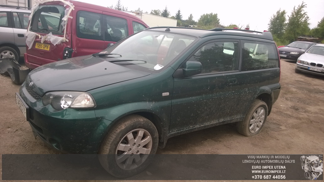 Used Car Parts Honda HR-V 2001 1.6 Automatic Jeep 2/3 d. Å½alia 2014-7-04