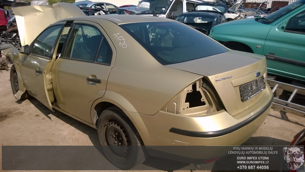 Подержанные Автозапчасти Ford MONDEO 2006 1.8 машиностроение седан 4/5 d. желтый 2014-8-04