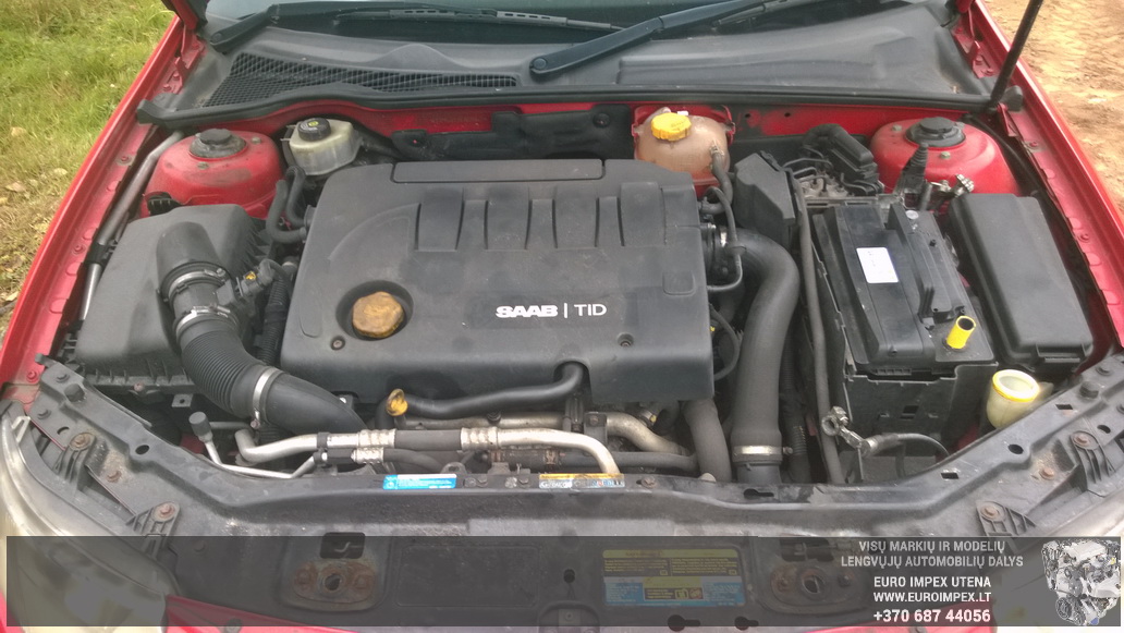 Used Car Parts SAAB 9-3 2005 1.9 Mechanical Sedan 4/5 d. Red 2014-10-08
