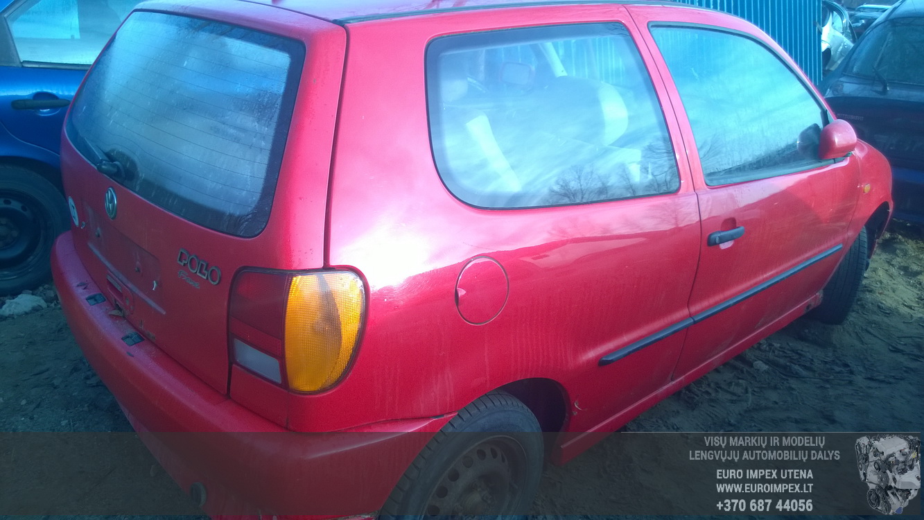 Used Car Parts Volkswagen POLO 1994 1.3 Mechanical Hatchback 2/3 d. Red 2014-11-06