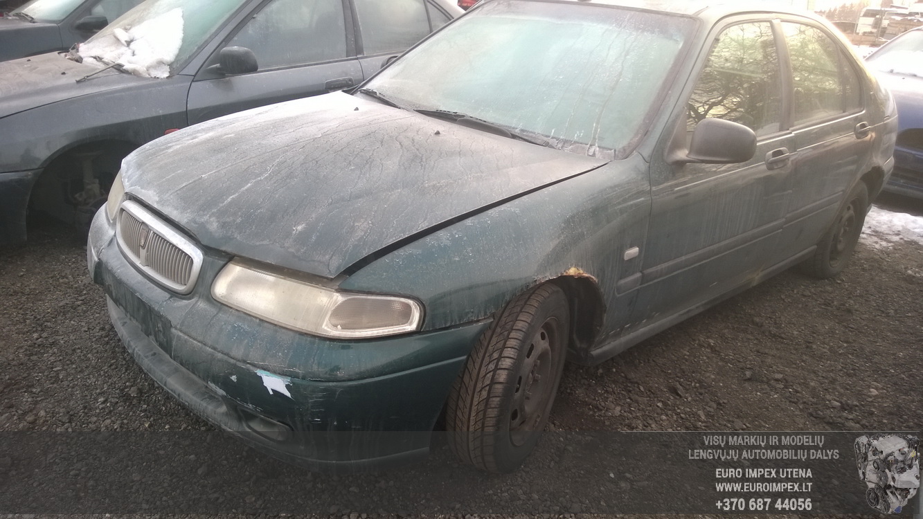 Used Car Parts Rover 400-SERIES 1998 1.6 Mechanical Hatchback 4/5 d. Green 2014-12-10