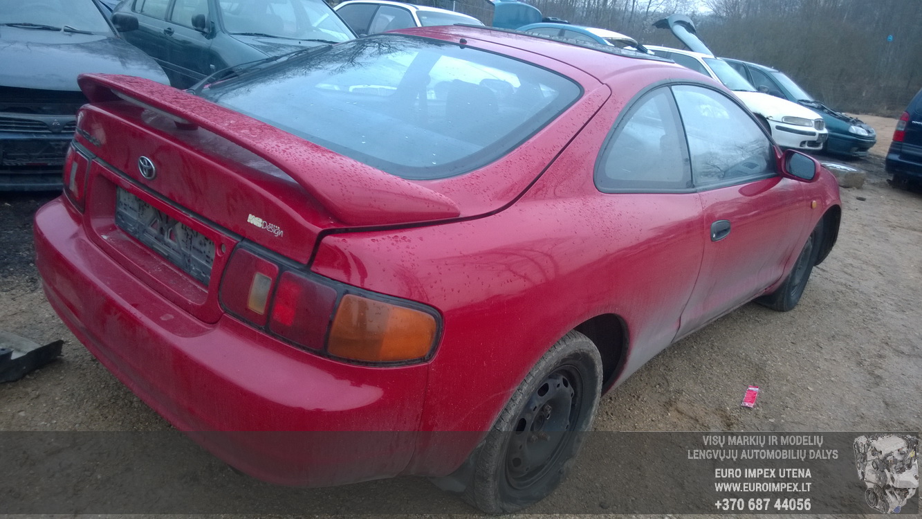 Used Car Parts Toyota CELICA 1995 1.8 Mechanical Coupe 2/3 d. Red 2014-12-29