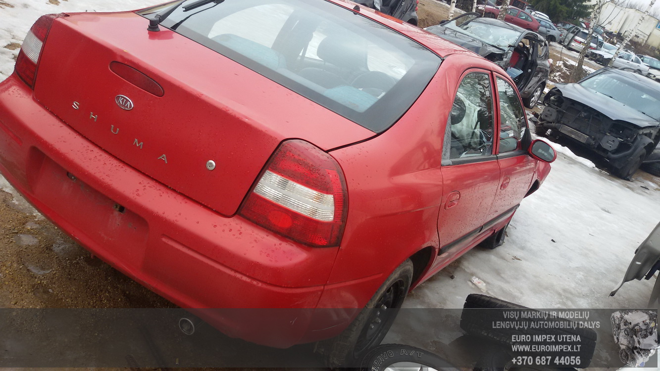 Used Car Parts Kia SHUMA 1998 1.5 Mechanical Hatchback 4/5 d. Red 2015-2-23