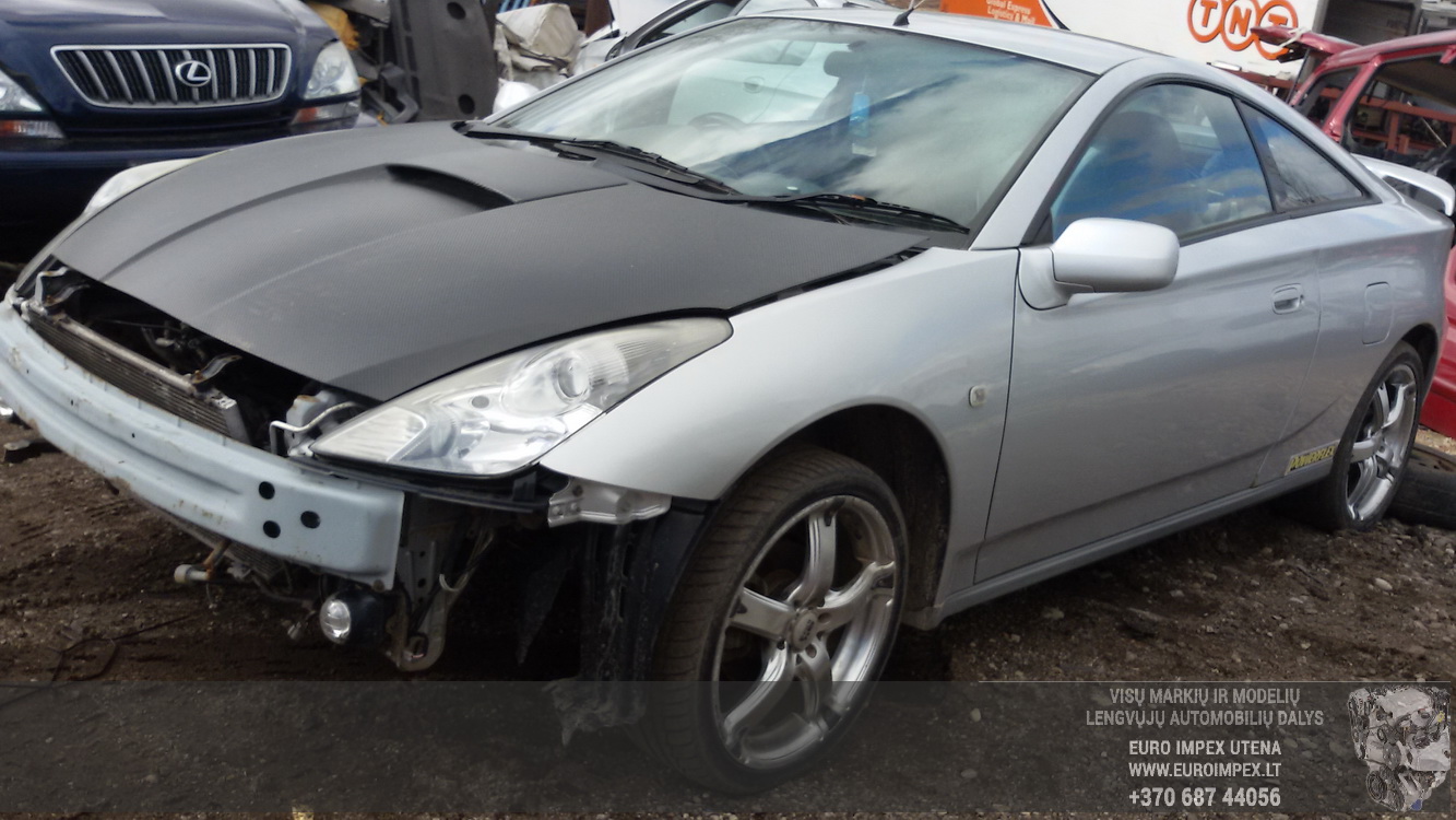 Used Car Parts Toyota CELICA 2001 1.8 Mechanical Coupe 2/3 d. Grey 2015-3-12