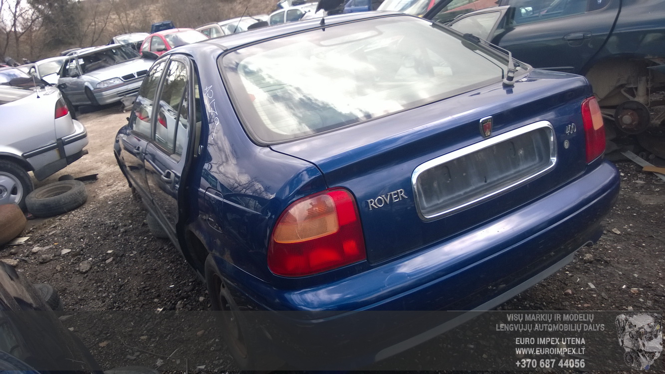 Used Car Parts Rover 400-SERIES 1998 1.6 Mechanical Hatchback 4/5 d. Blue 2015-4-14