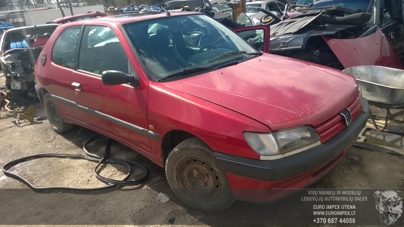 Used Car Parts Peugeot 306 1995 1.4 Mechanical Hatchback 2/3 d. Red 2015-4-14