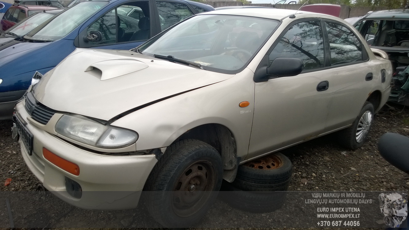 Used Car Parts Mazda 323 1996 1.7 Mechanical Sedan 4/5 d. Brown 2015-5-12