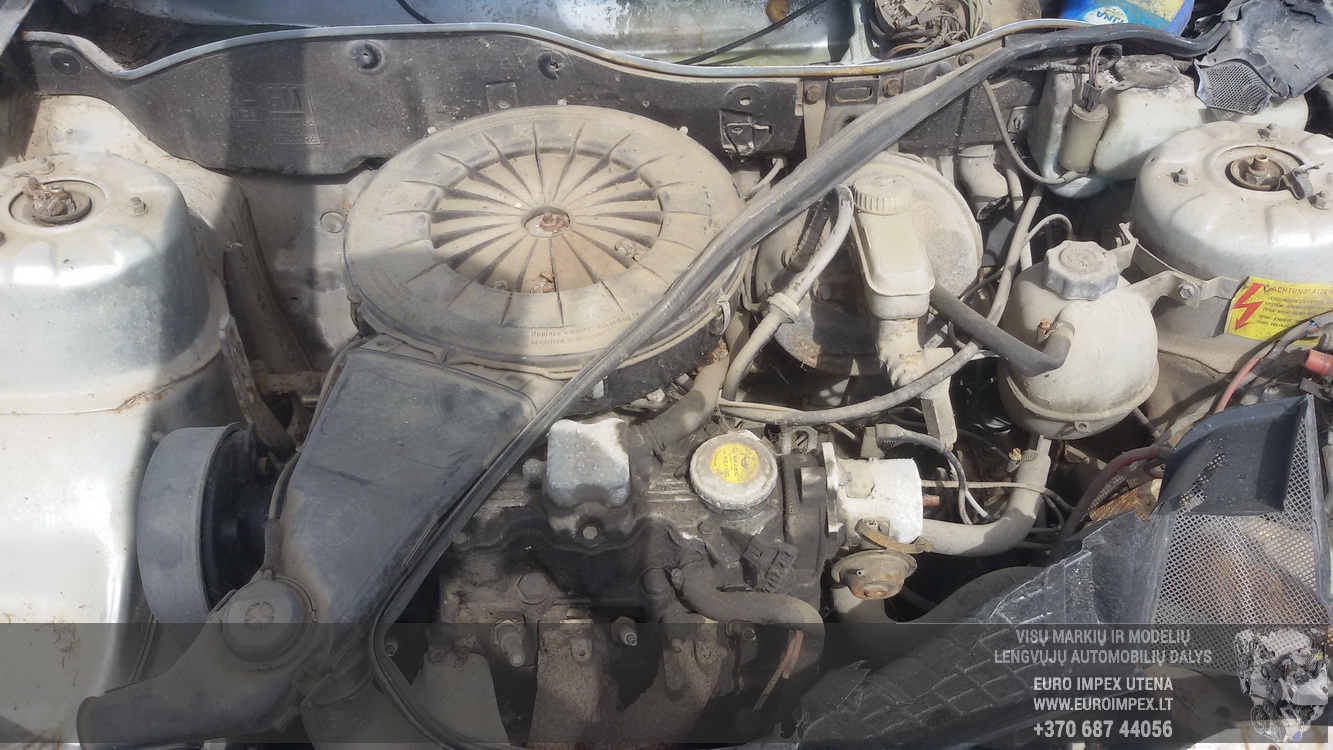 Used Car Parts Opel ASCONA 1986 1.6 Mechanical Sedan 4/5 d. Cerulean 2015-7-28