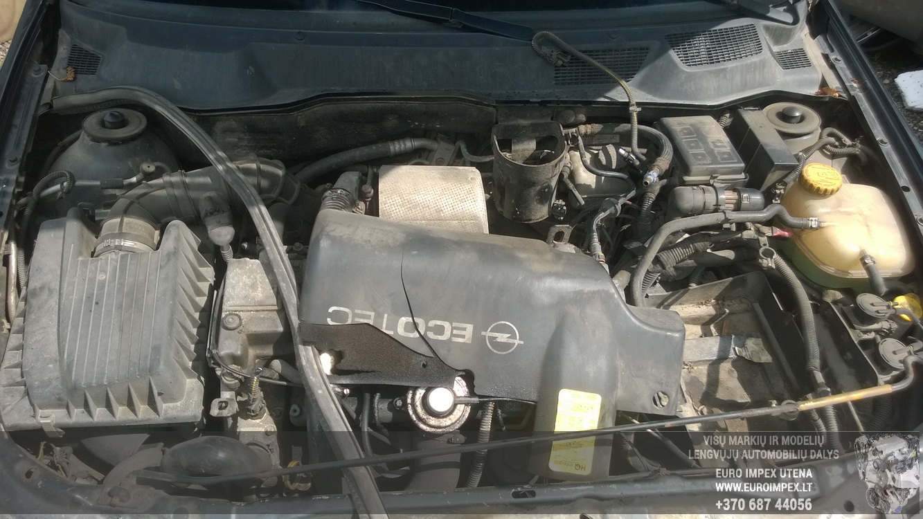 Naudotos automobiliu dallys Foto 8 Opel ASTRA 1998 2.0 Mechaninė Universalas 4/5 d. Juoda 2015-7-14 A2301