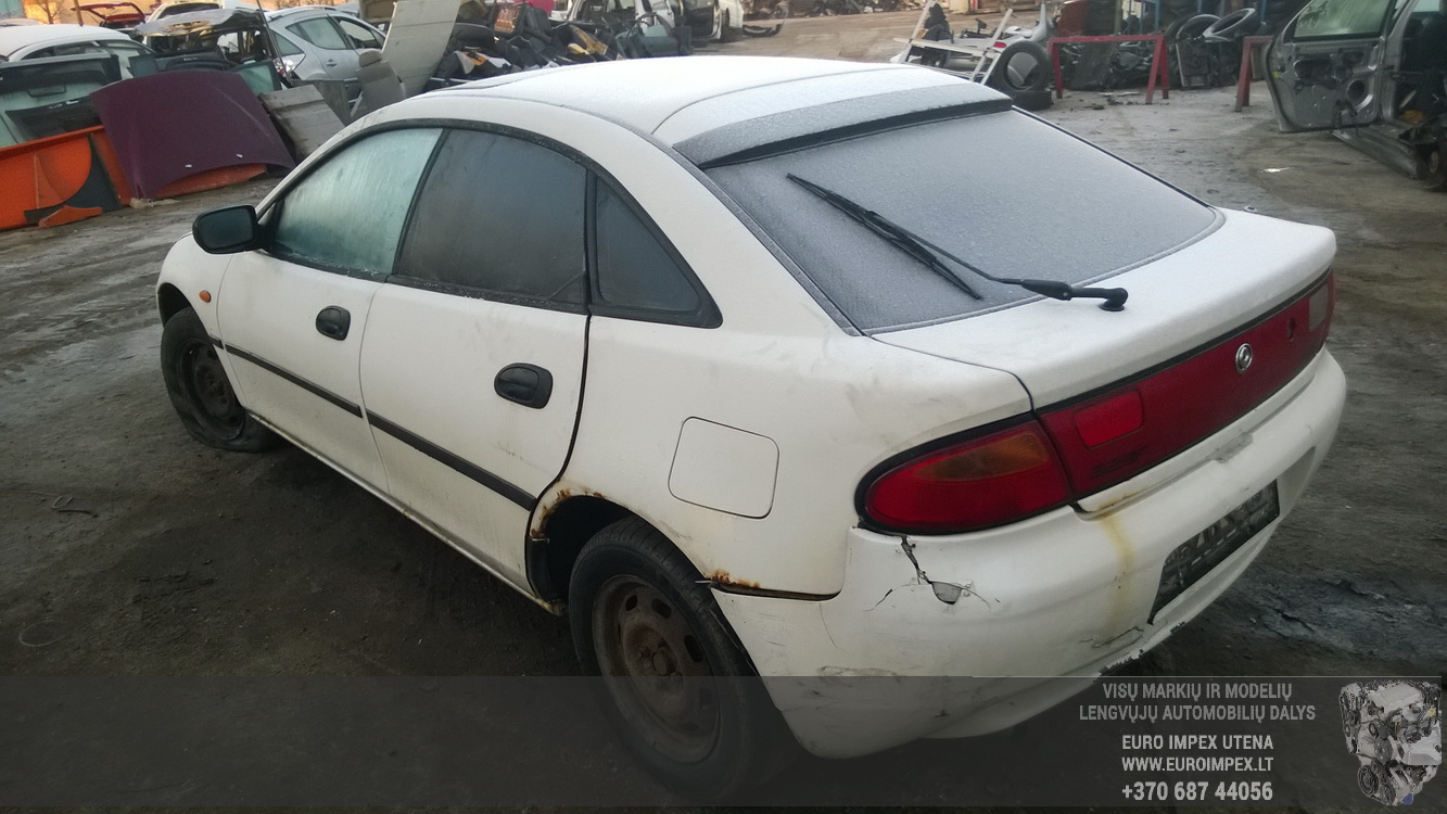 Used Car Parts Mazda 323F 1996 1.5 Mechanical Hatchback 4/5 d. white 2015-12-09