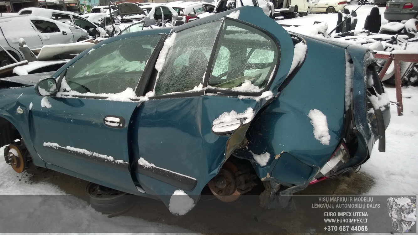 Used Car Parts Nissan ALMERA 2003 2.2 Mechanical Hatchback 4/5 d. Blue 2015-12-29