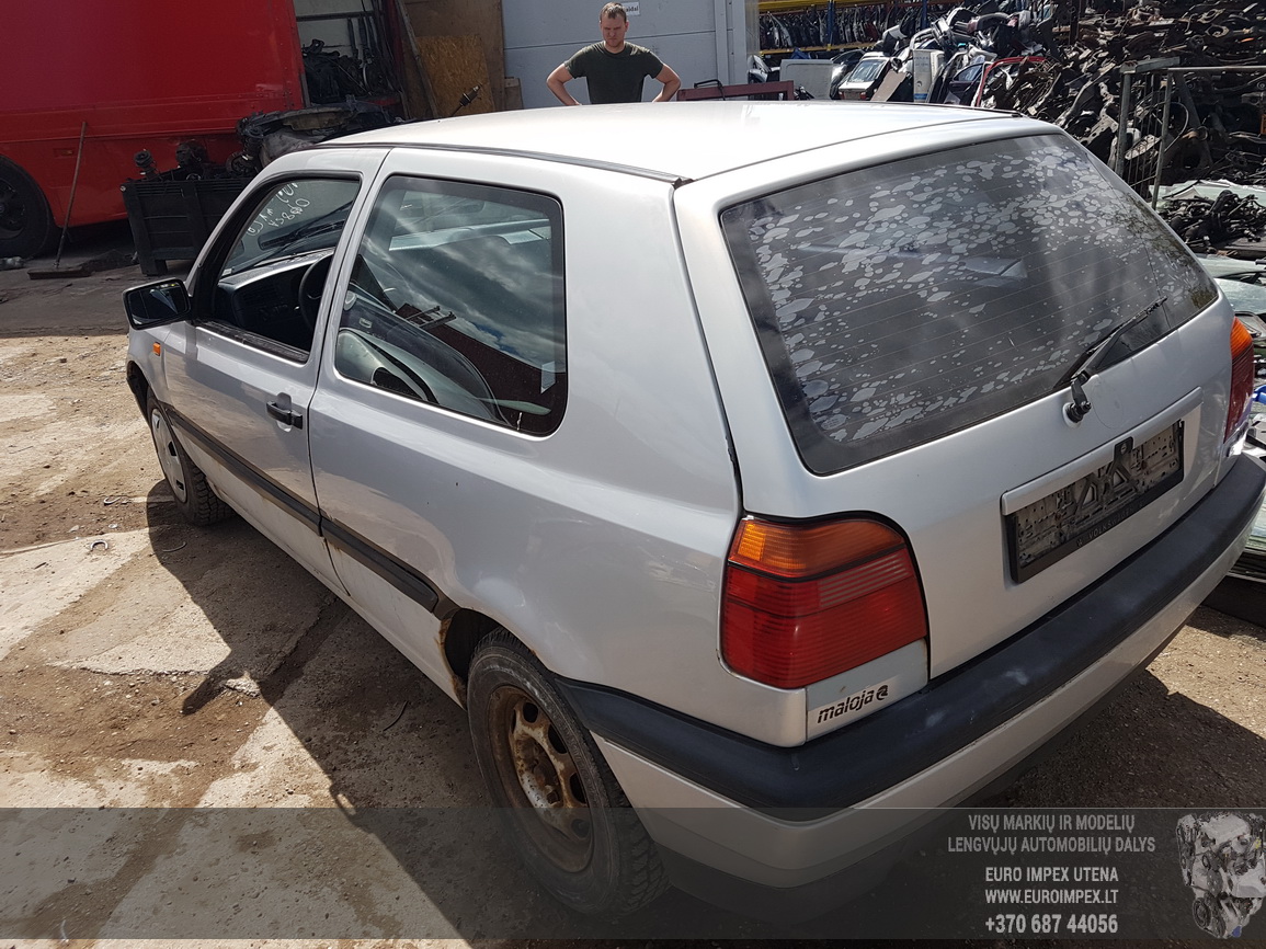 Naudotos automobilio dalys Volkswagen GOLF 1992 1.8 Mechaninė Hečbekas 2/3 d. Pilka 2016-6-09