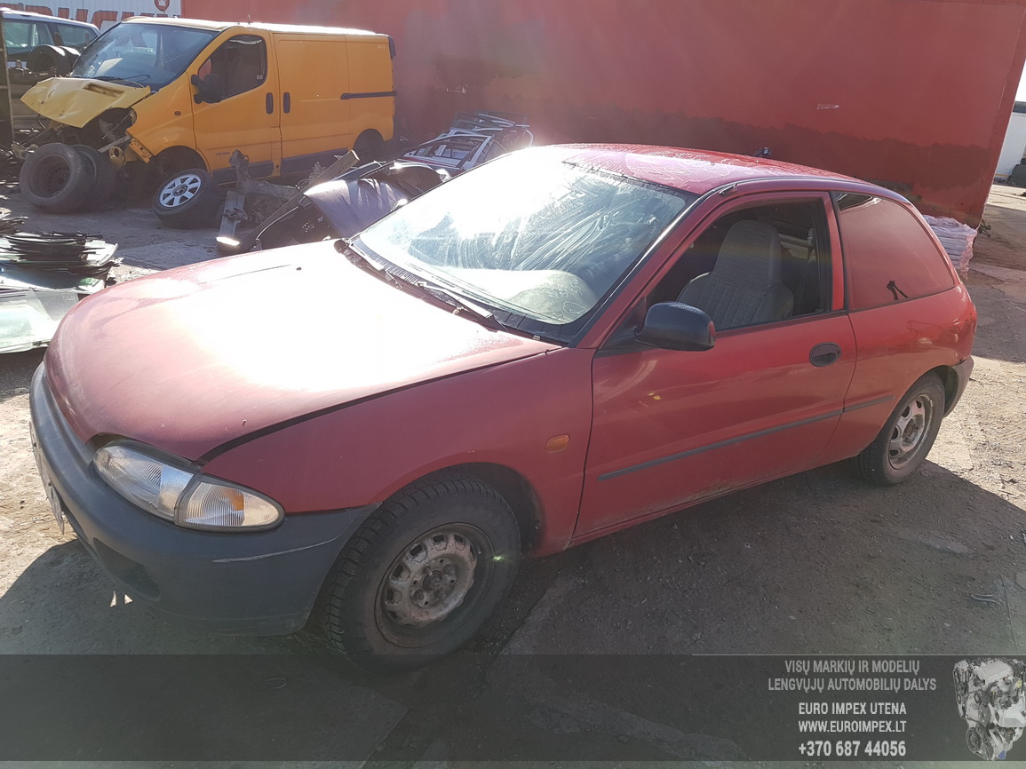 Used Car Parts Mitsubishi COLT 1995 1.3 Mechanical Hatchback 2/3 d. Red 2016-6-23