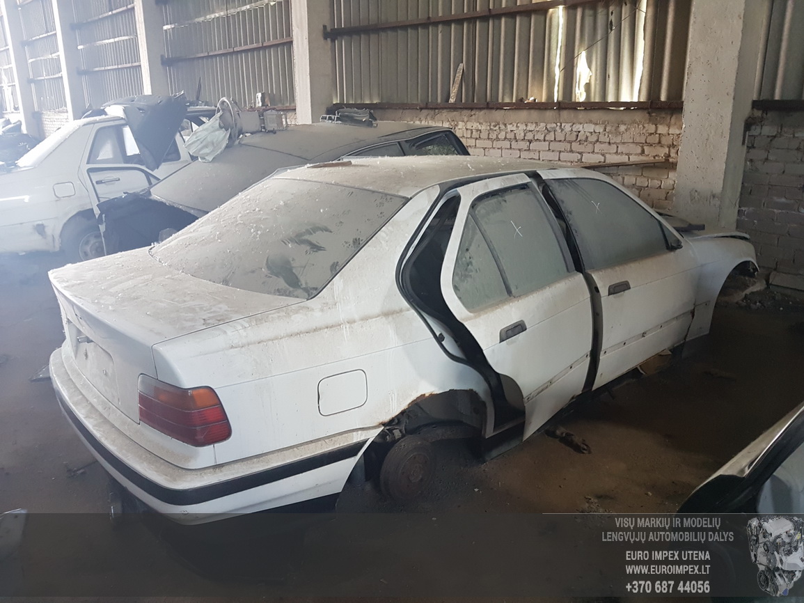 Used Car Parts BMW 3-SERIES 1992 1.8 Mechanical Sedan 4/5 d. white 2016-6-23