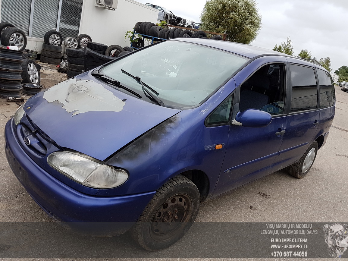 Used Car Parts Ford GALAXY 1998 2.0 Mechanical Minivan 4/5 d. Blue 2016-7-15