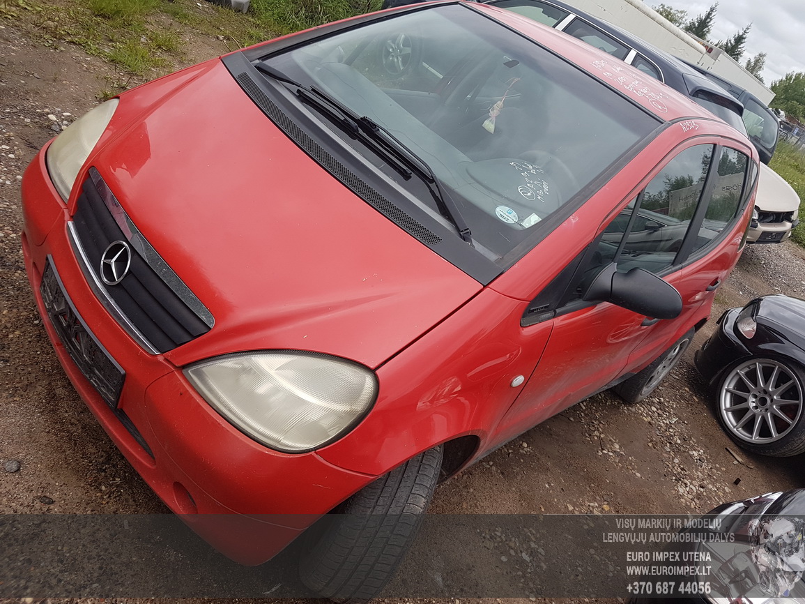 Used Car Parts Mercedes-Benz A-CLASS 2001 1.4 Mechanical Hatchback 4/5 d. Red 2016-7-29