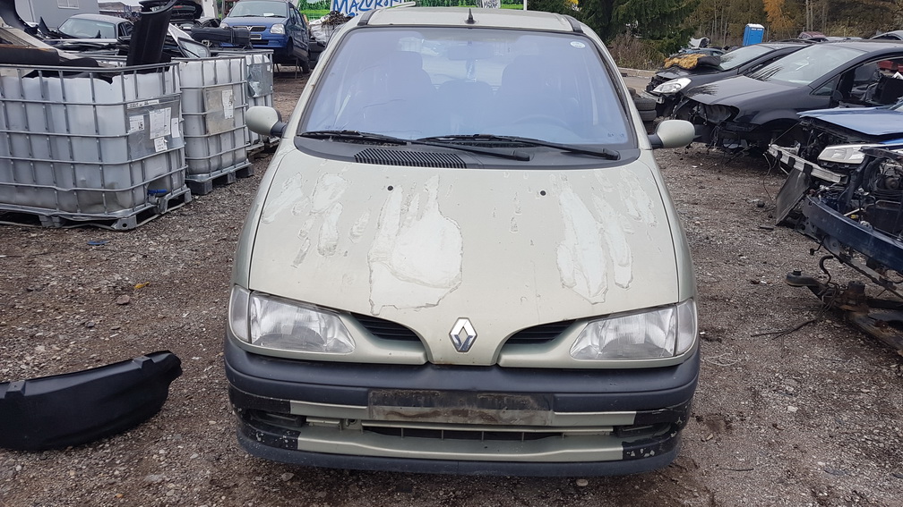 Used Car Parts Renault SCENIC 1997 1.6 Mechanical Minivan 4/5 d. Green 2016-10-12
