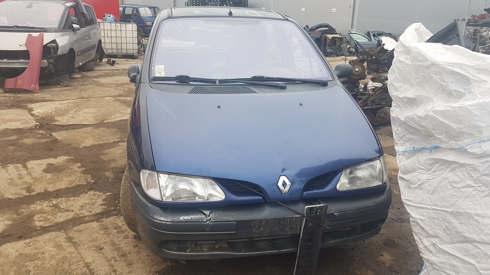 Used Car Parts Renault SCENIC 1998 1.6 Mechanical Minivan 4/5 d. Blue 2016-11-22
