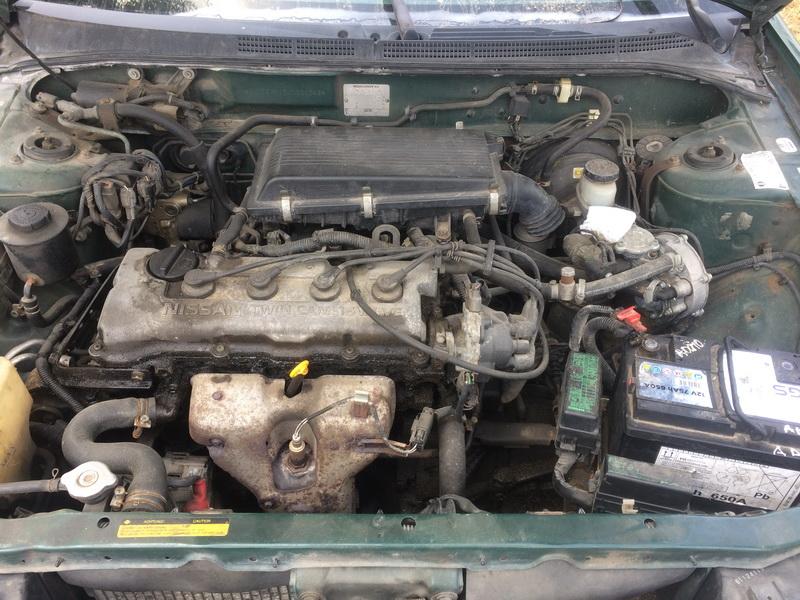 Used Car Parts Nissan ALMERA 1995 1.6 Mechanical Hatchback 4/5 d. Green 2018-6-13