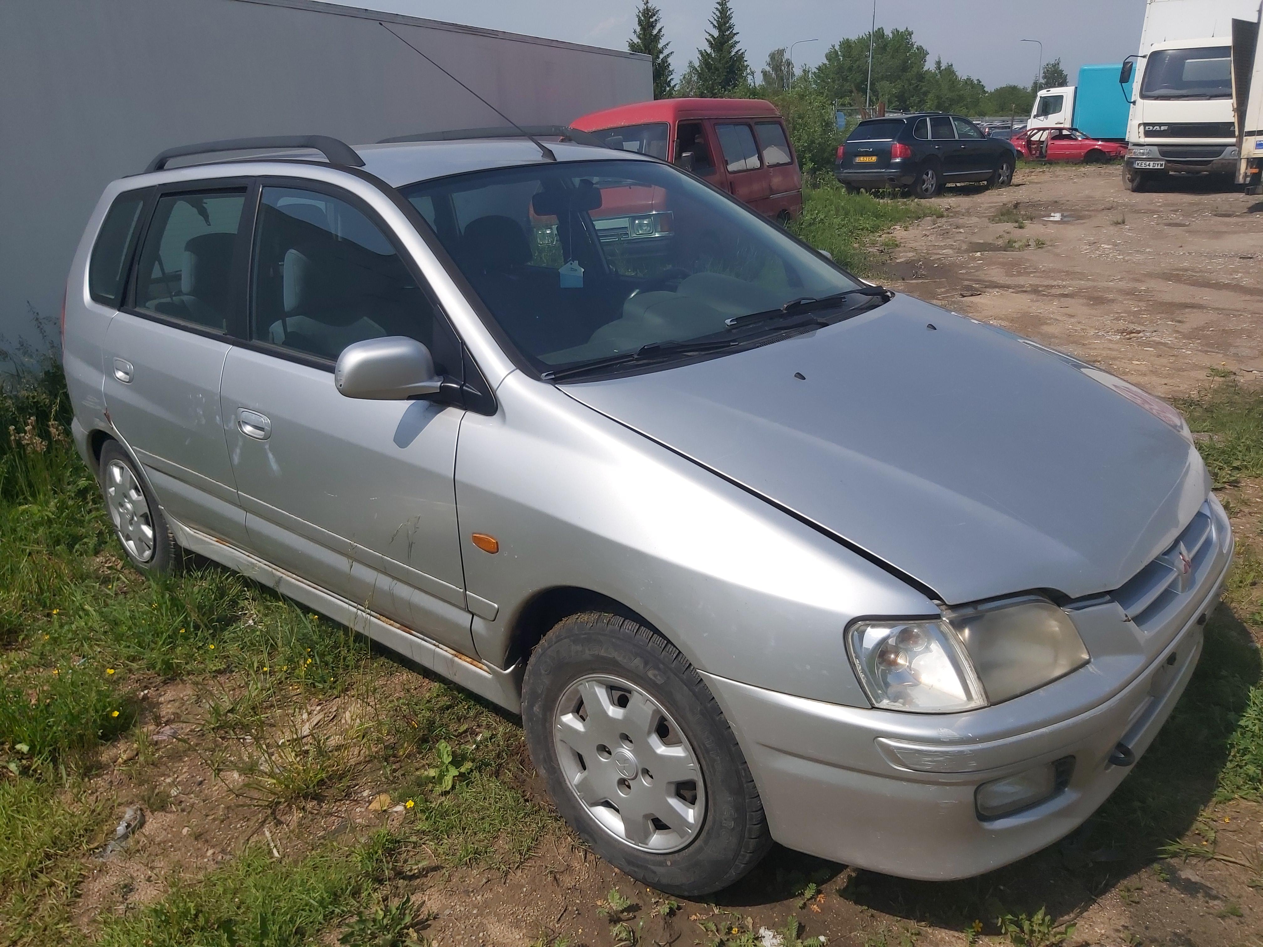 Used Car Parts Mitsubishi SPACE STAR 1999 1.8 Mechanical Minivan 4/5 d. Silver 2020-6-11