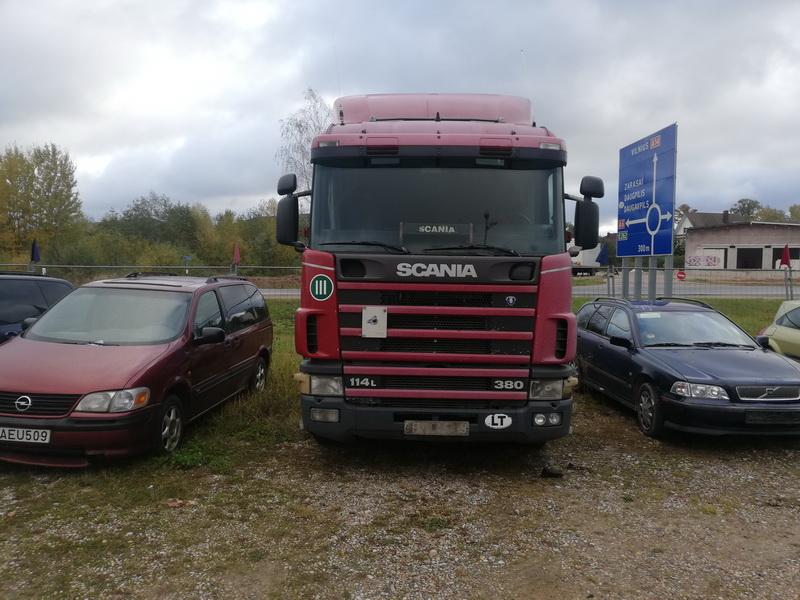 Truck -Scania 124L 2000 10.6 Mechaninė