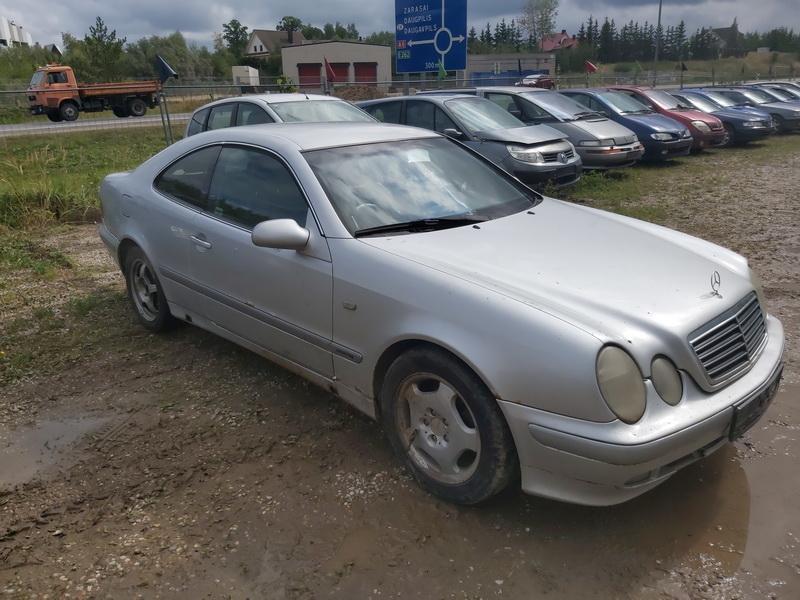 Naudotos automobilio dalys Mercedes-Benz CLK-CLASS 1998 2.0 Mechaninė Kupė 2/3 d. Pilka 2020-8-27