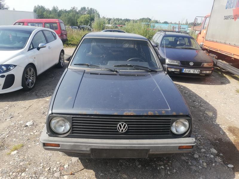 Подержанные Автозапчасти Volkswagen GOLF 1986 1.8 автоматическая хэтчбэк 4/5 d. Серый 2019-8-31